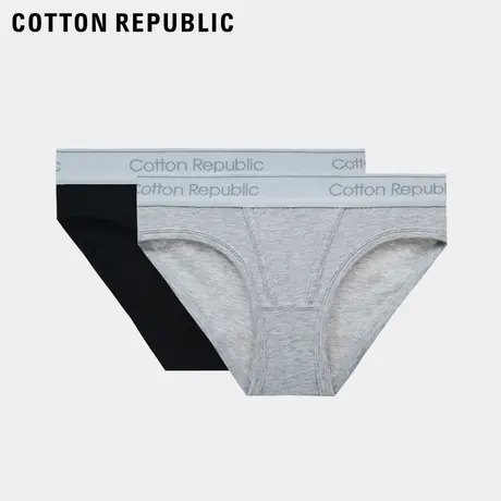 Cotton Republic/棉花共和国女士三角内裤棉质宽橡筋性感低腰图片