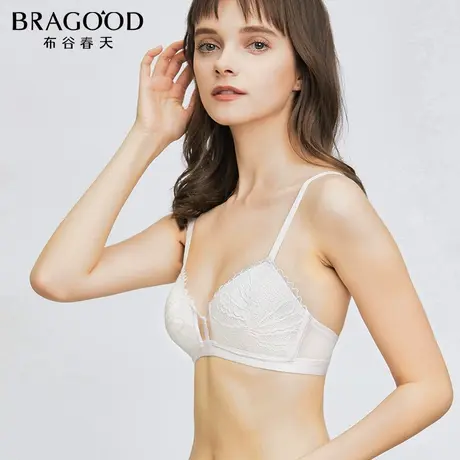 BRAGOOD无钢圈薄款法式少女大胸显小神器小胸文胸内衣图片