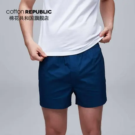 Cotton Republic/棉花共和国棉质梭织阿罗裤一条宽松凉爽五色可选图片