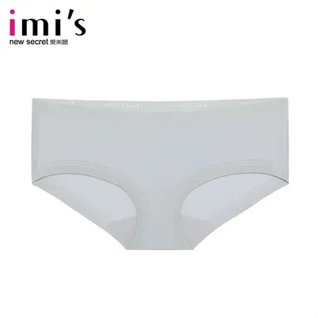 爱美丽IMIS内裤女顺滑光面纯色低腰包臀平角裤IM23AXT1图片