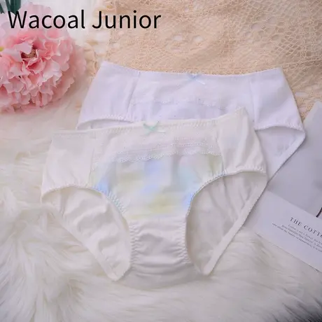 华歌尔Wacoal少女发育期高中初中小学生日本不夹臀三角内裤WJ6201图片