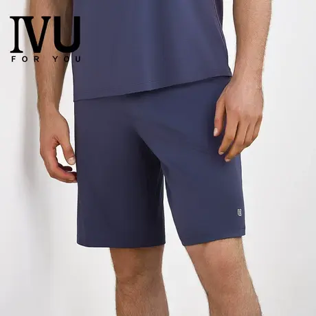 安莉芳旗下IVU男士夏季棉质五分裤舒适可外穿家居服裤子UL00135图片