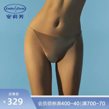 安莉芳商场同款棉质底裆内裤女士薄款低腰性感丁字裤E300460图片