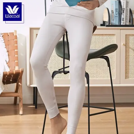 华歌尔Wacoal中厚款舒适混纺时尚内搭男士保暖裤WV8529商品大图